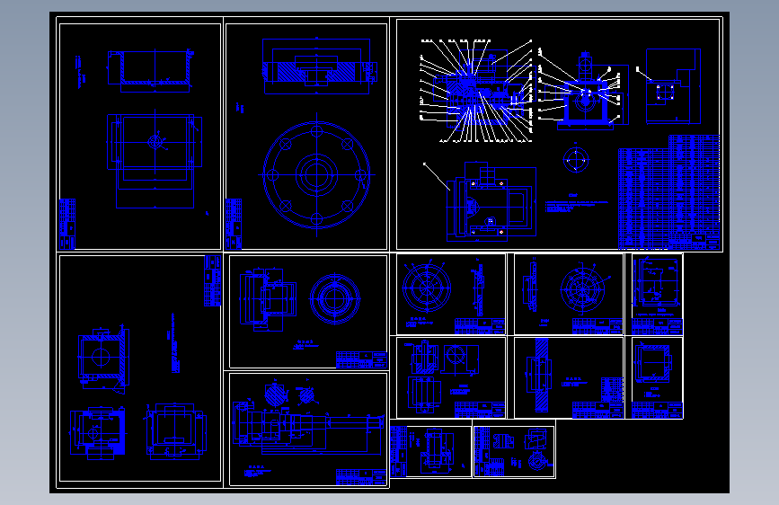 车床-CK6130车削中心动力转塔刀架设计