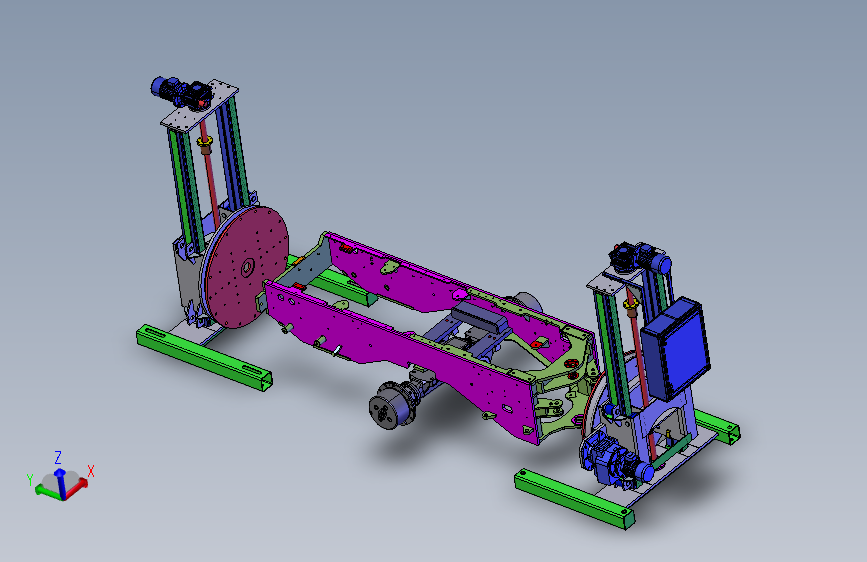 5吨变位机  STP格式