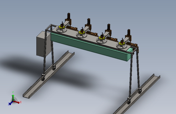 多列龙门机械臂