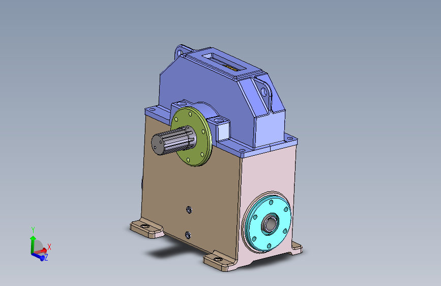 蜗轮蜗杆齿轮箱
