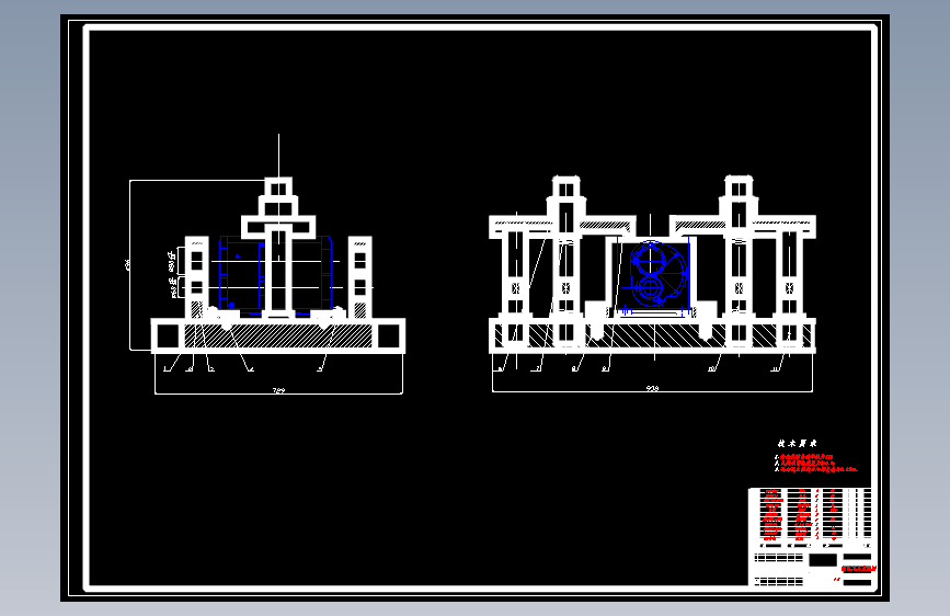变速箱箱体的镗孔夹具设计及加工工艺装备含4张CAD图