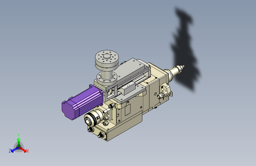 激光切割头总图