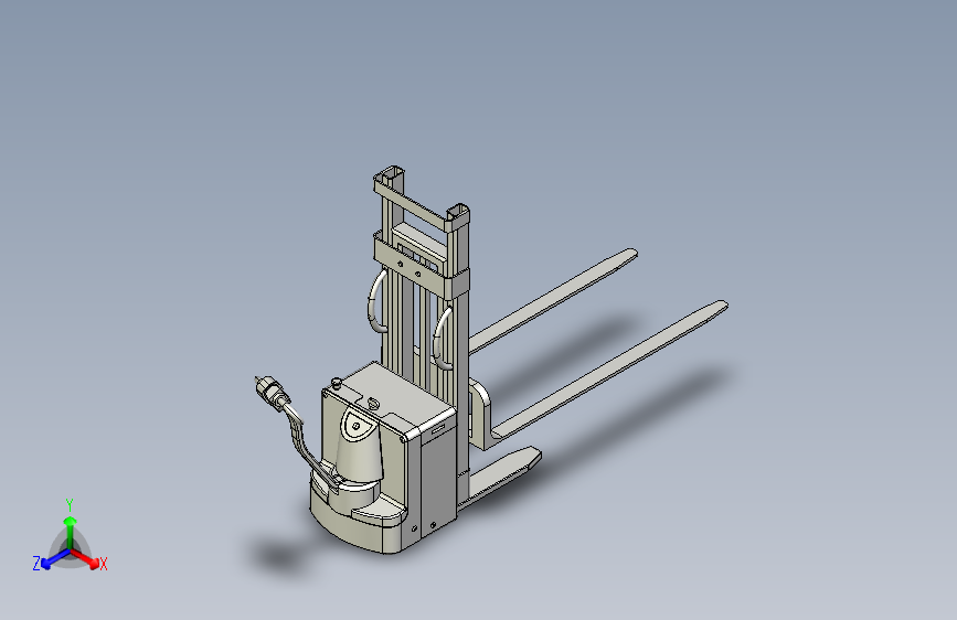 电动叉车（货叉加长型）--1350933--100