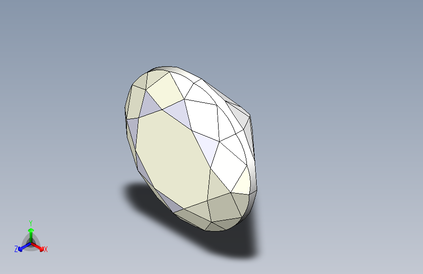 3D钻石模型