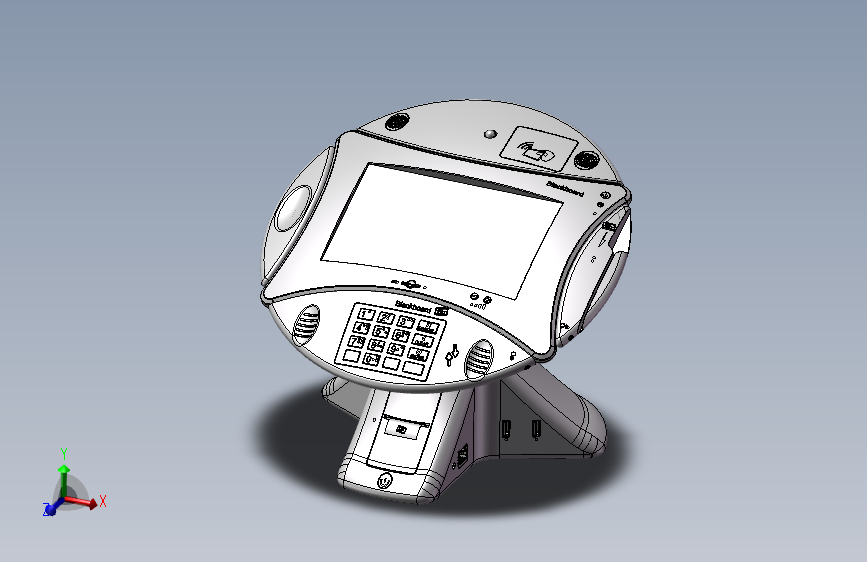 多功能型（POS）刷卡机设计模型--148388-30