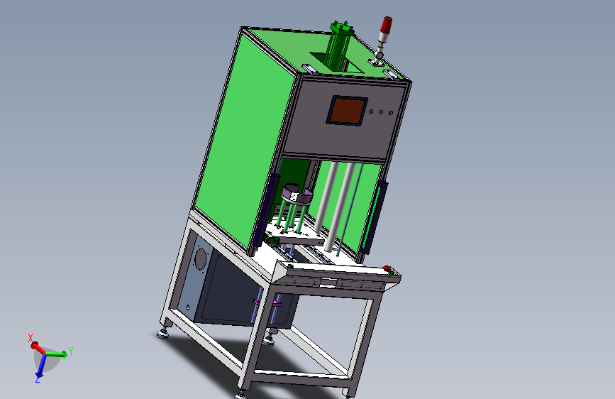 感应电机定子压装