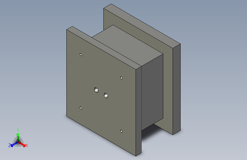 摩托尾箱固定件模具设计