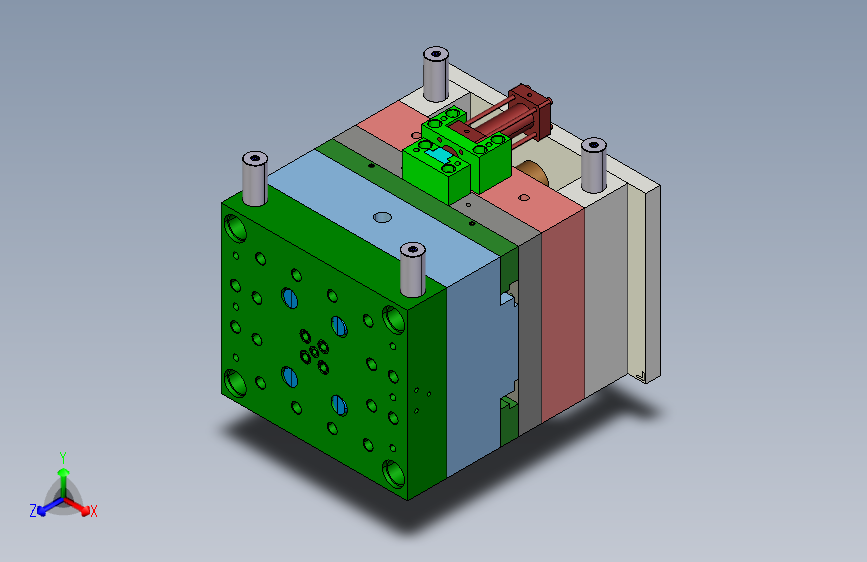 精致水壶模具设计