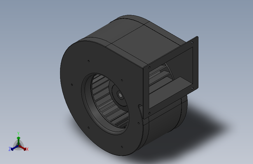 高度263系列前倾式离心风机