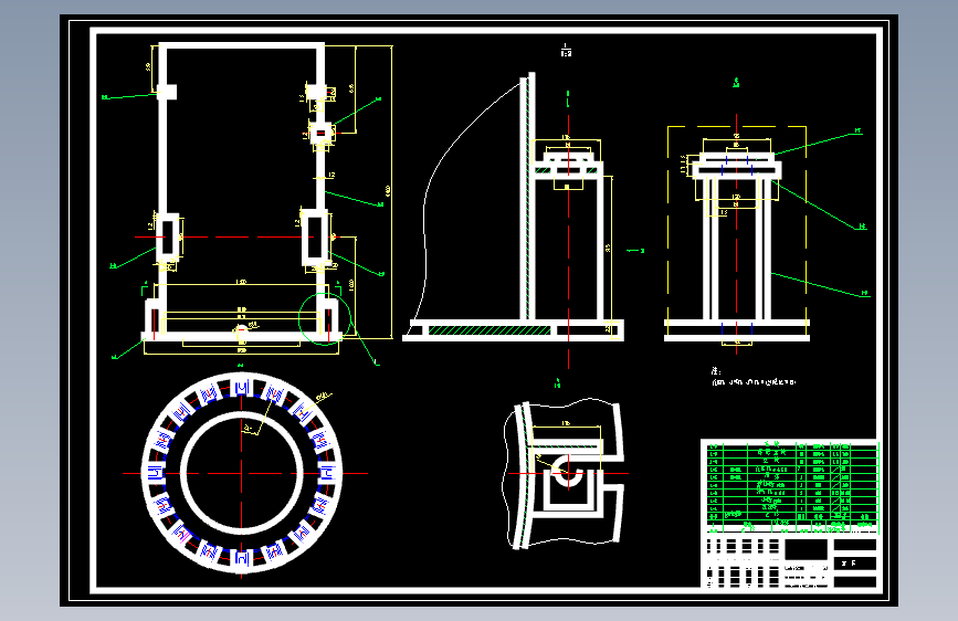 DN900舌形塔设计含开题及8张CAD图