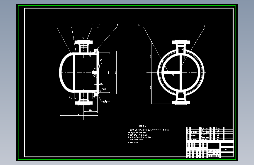 F220双壳程双管程卧式浮头式换热器设计含开题及7张CAD图