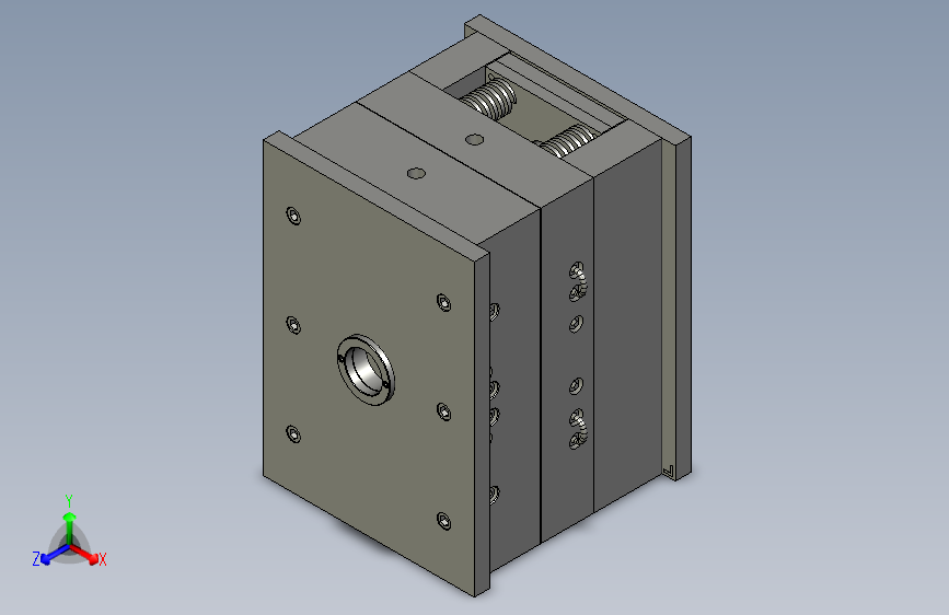 袖珍塑料储物箱扣子盒的注塑模具设计及模具型腔CAM含NX三维及7张CAD图
