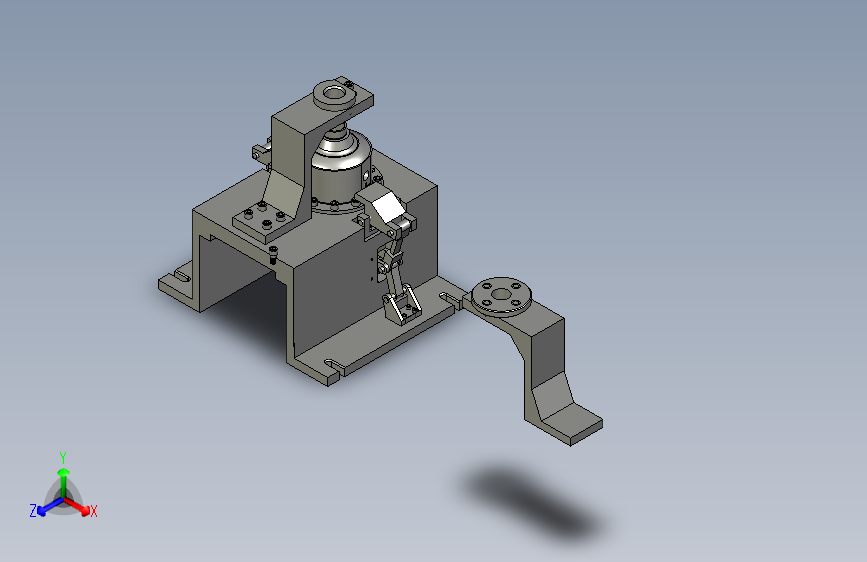 差速器壳体的机加工工艺及镗Φ40孔夹具设计含NX三维及4张CAD图