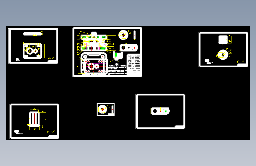 柴油机飞轮锁片的冲压模具设计与制造-级进模含6张CAD图