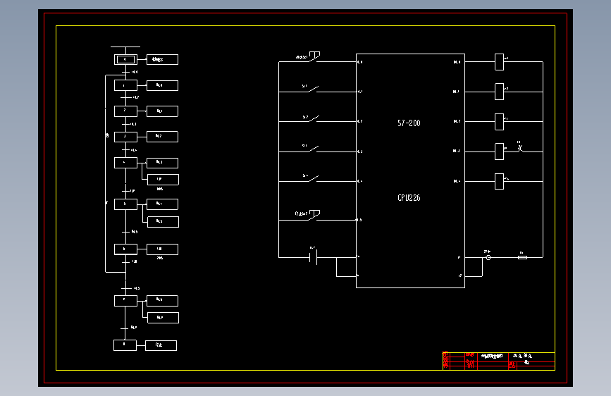 基于PLC的多种液体混合监控系统设计含3张CAD图