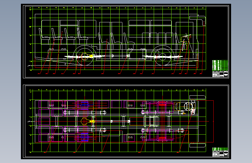 城市纯电动中型客车的总体设计含开题及2张CAD图