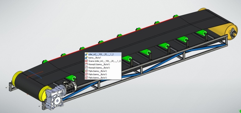 Przenośnik taśmowy 输送带