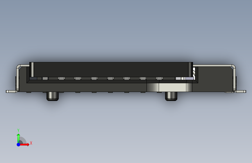 A0004796-XKB 连接器 XKTF-015-N SD 卡推推连接器 正面视图