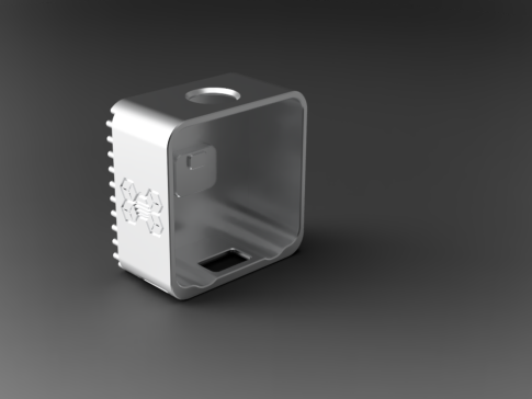 A0004763-DJI Action 2 屏幕更换 FPV 散热器保护壳。