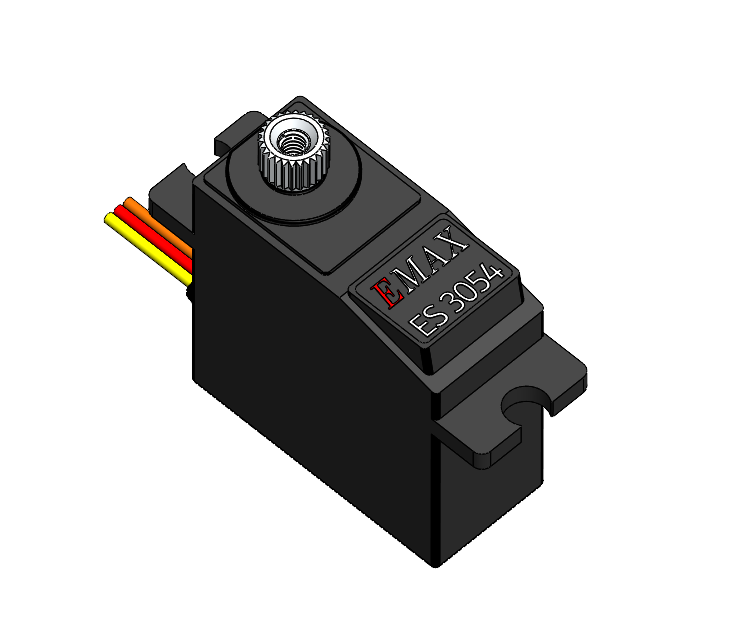 A0004749-EMAX ES3054 金属齿轮数字迷你舵机(3.5kg 扭矩)遥控舵机(原装)