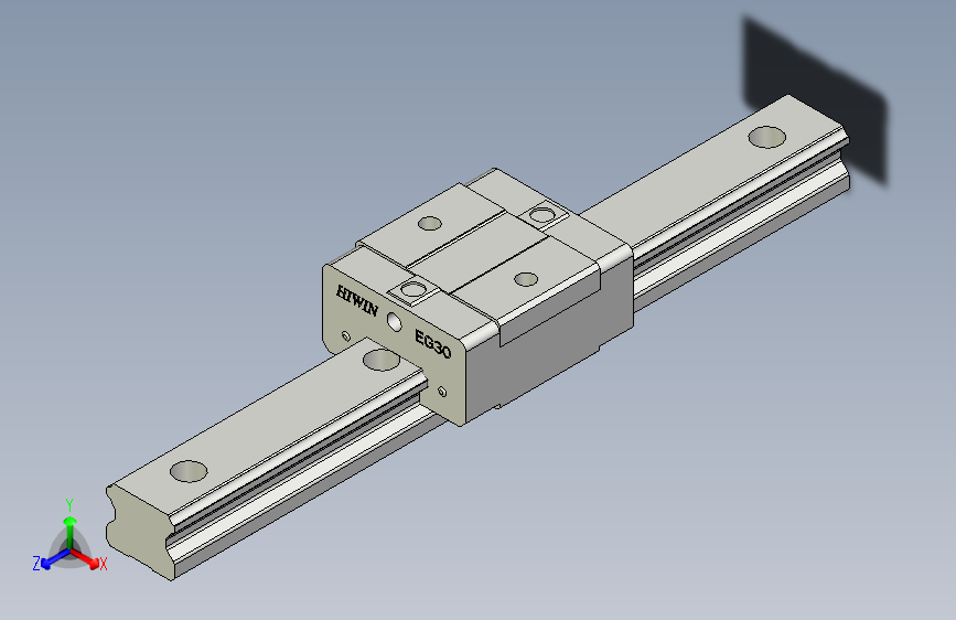 HIWIN上银线性导轨-EGH30SA1R280
