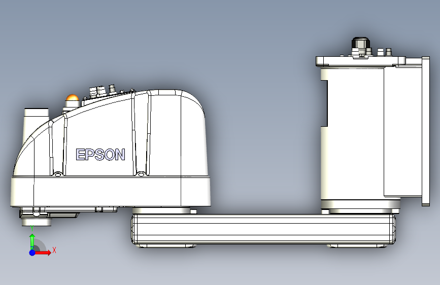 爱普生机器人Epson_G6-653PW 正面视图