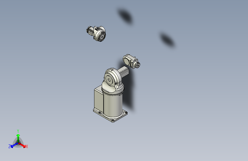 华数机器人HSR-BR609简化模型
