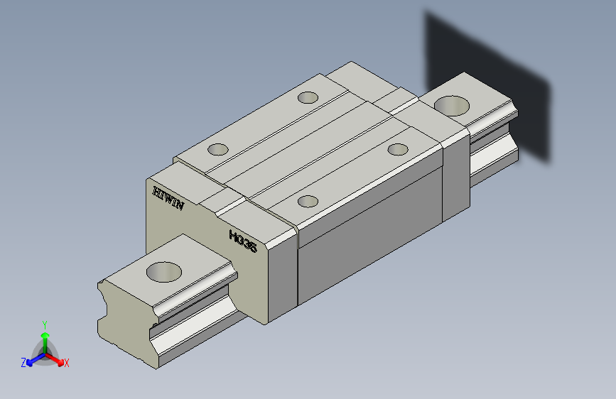 上银导轨 HGL35CA