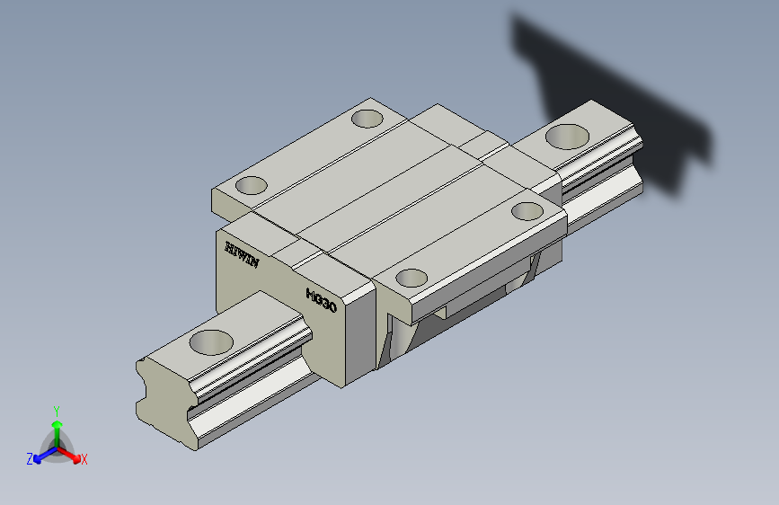 上银导轨 HGW30CC