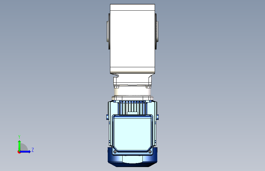 住友(SMT)减速机3D RNYM05-1530-AV,EV 左侧视图