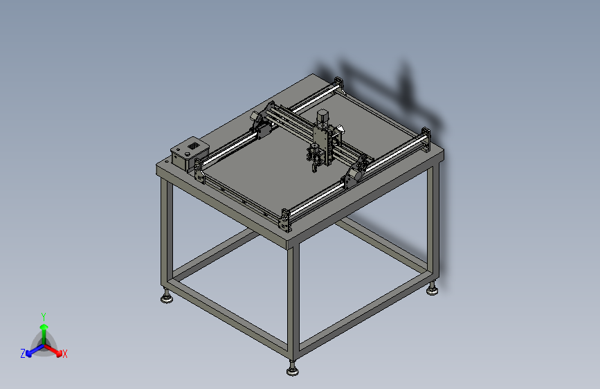 solidworks切割机模型--508295-30