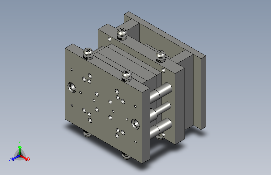 加湿器盖板模具设计