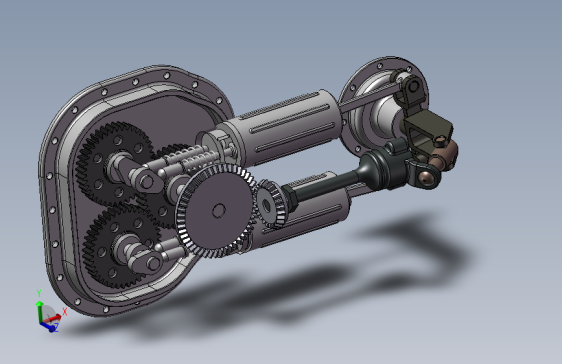 机械齿轮传动机构