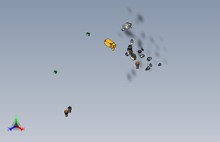 各种电气开关三维模型