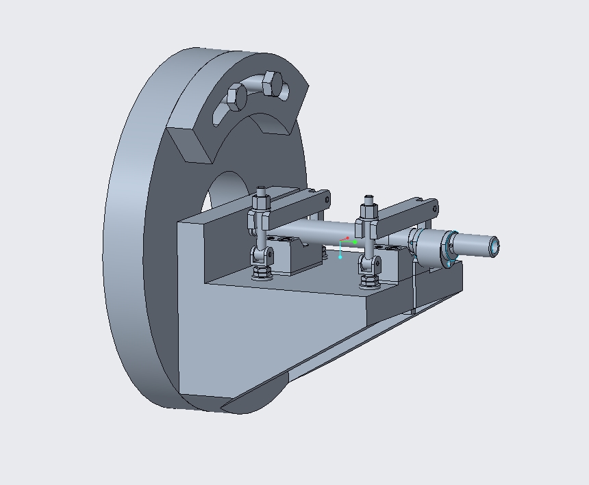 空气压缩机曲轴加工工艺及车φ25.4外圆夹具设计[含Proe三维图]