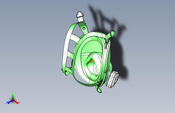 3M 6000 serie面罩MASK模型3D模型