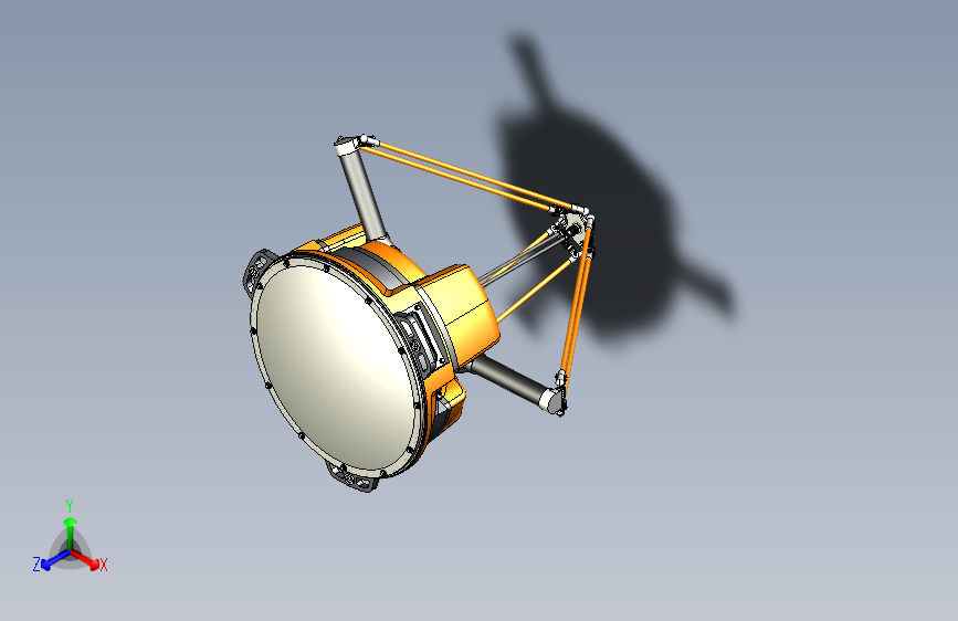 ABB机械手  IRB 360 FlexPicker 机器人3D模型