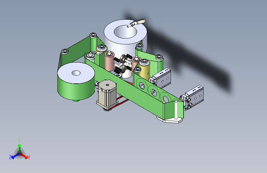 PCB板支架自动在线组装设备