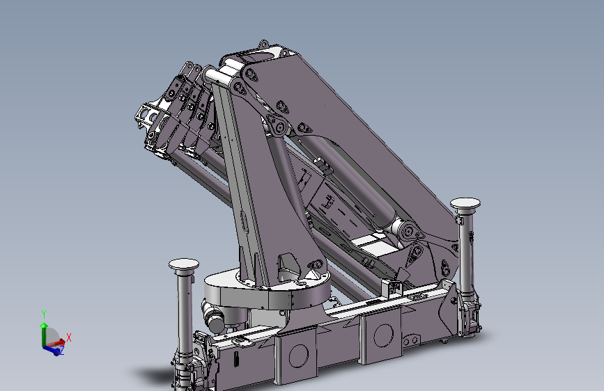 随车吊三维数据