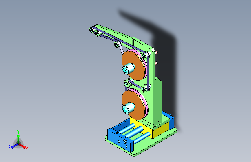 果苹手机产品涂UV胶机器3D图纸