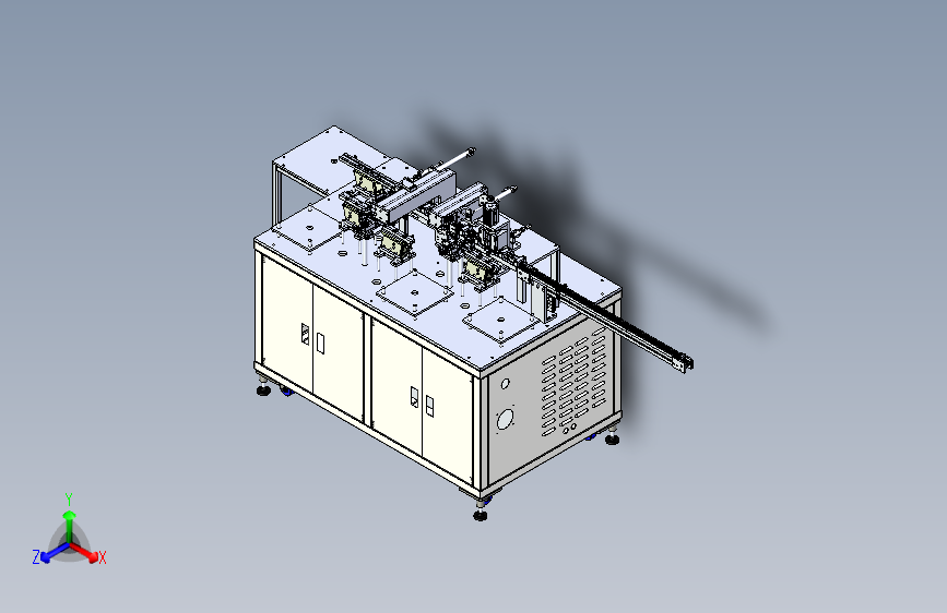 继电器全自动组装机模型3D图纸