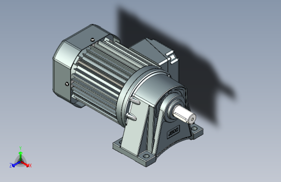 精研卧式标准电机 s250h02-R