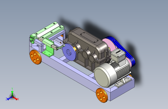 卧式钢筋切割机设计【含SW三维图】