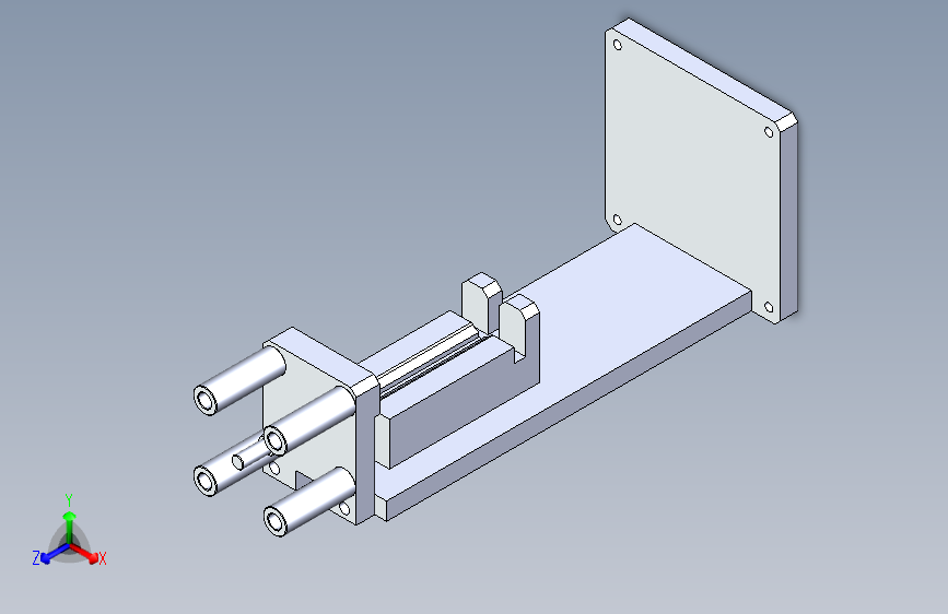 喷气管总成封15压盖工装