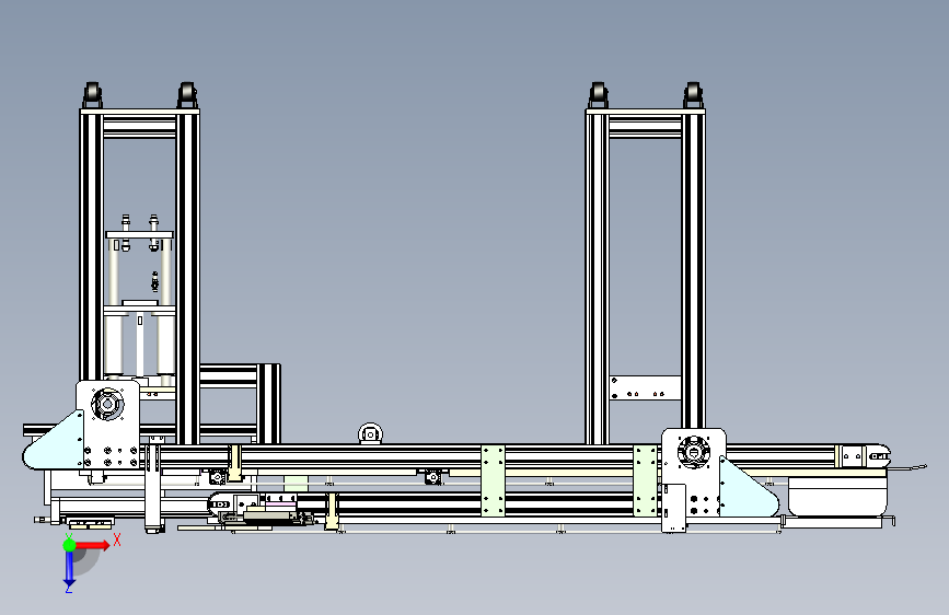 皮带线TRAY盘送料、空盘回流_Inventor 2023_模型图纸下载 – 懒石网