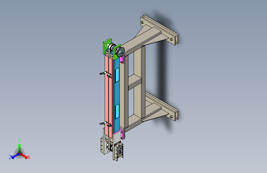 上料输送机3D模型