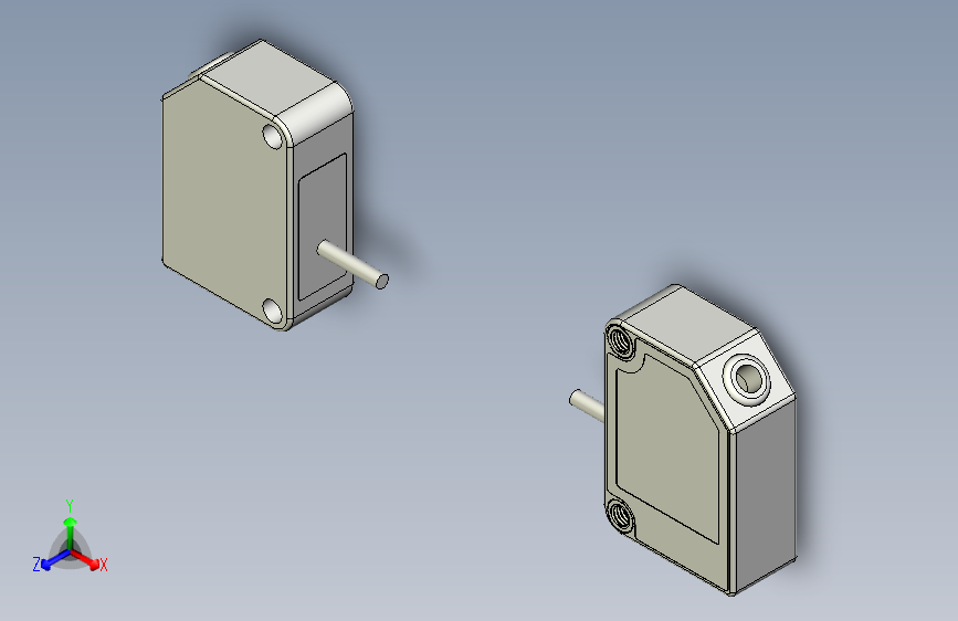 深浦激光传感器 LA2-PD15MN