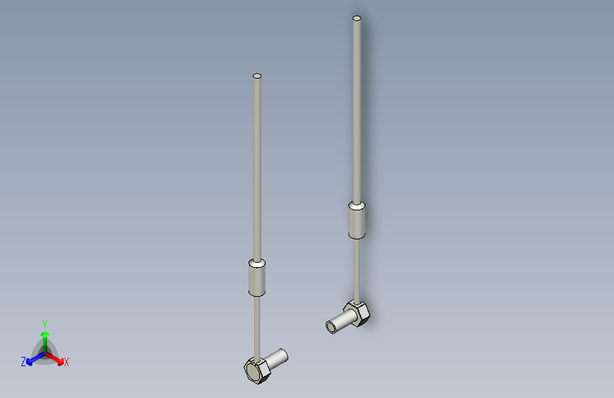 深浦激光传感器 LA2-S100LN 超小型对射激光3D