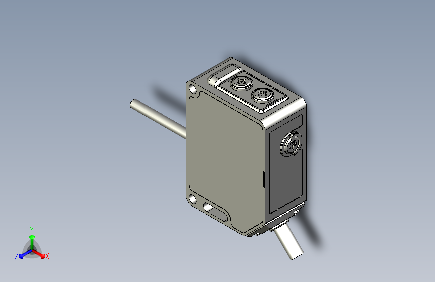 深浦激光传感器 LA-T系列3d