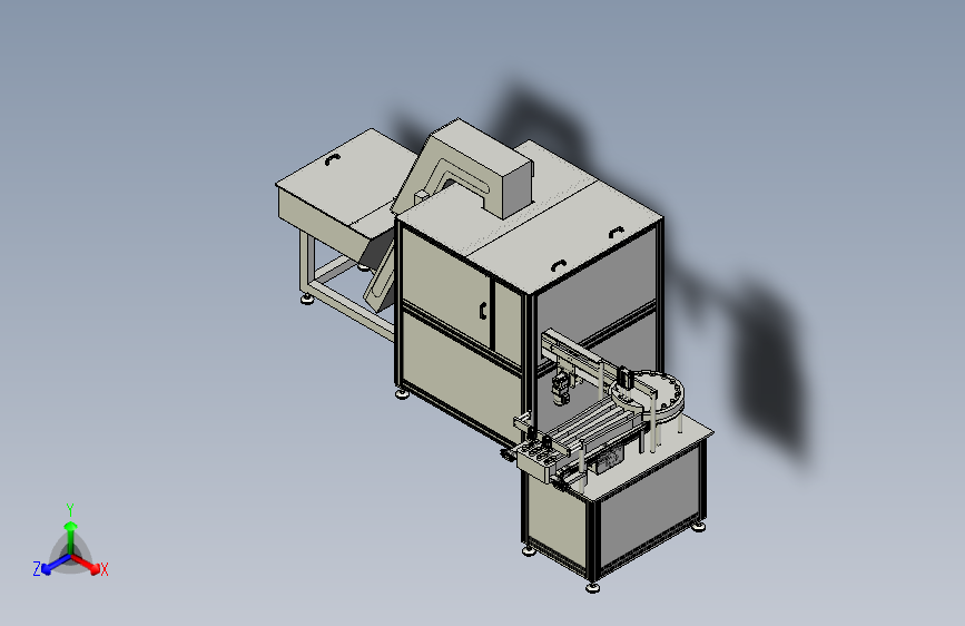 四通道出料理瓶机